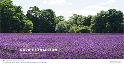 Desktop Screenshot of novaextraction.com