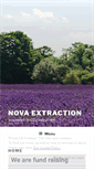 Mobile Screenshot of novaextraction.com